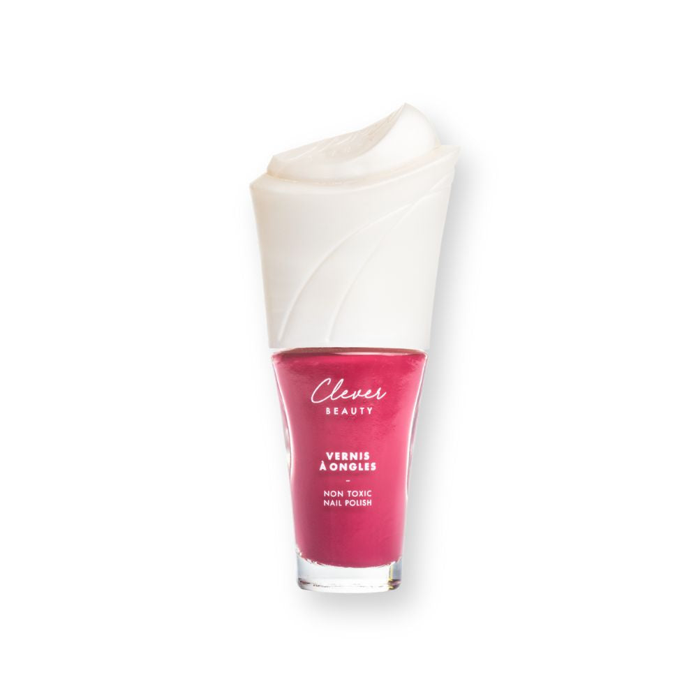 vernis ongles framboise vitamine
