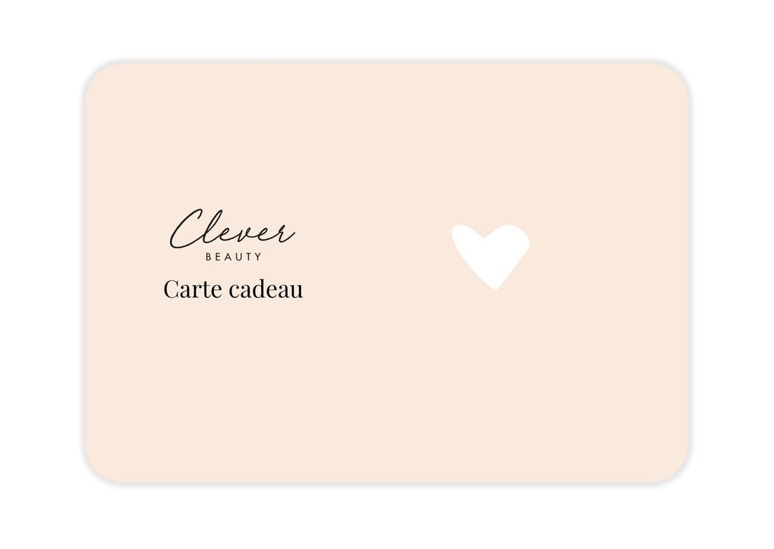 E-carte cadeau Clever Beauty - 50€