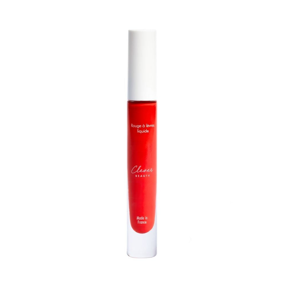 Rouge à lèvres rouge hydratant naturel soin