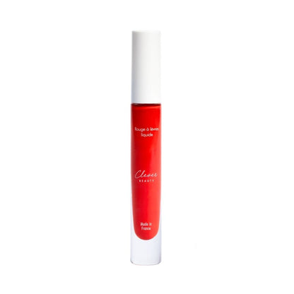 Rouge à lèvres rouge hydratant naturel soin