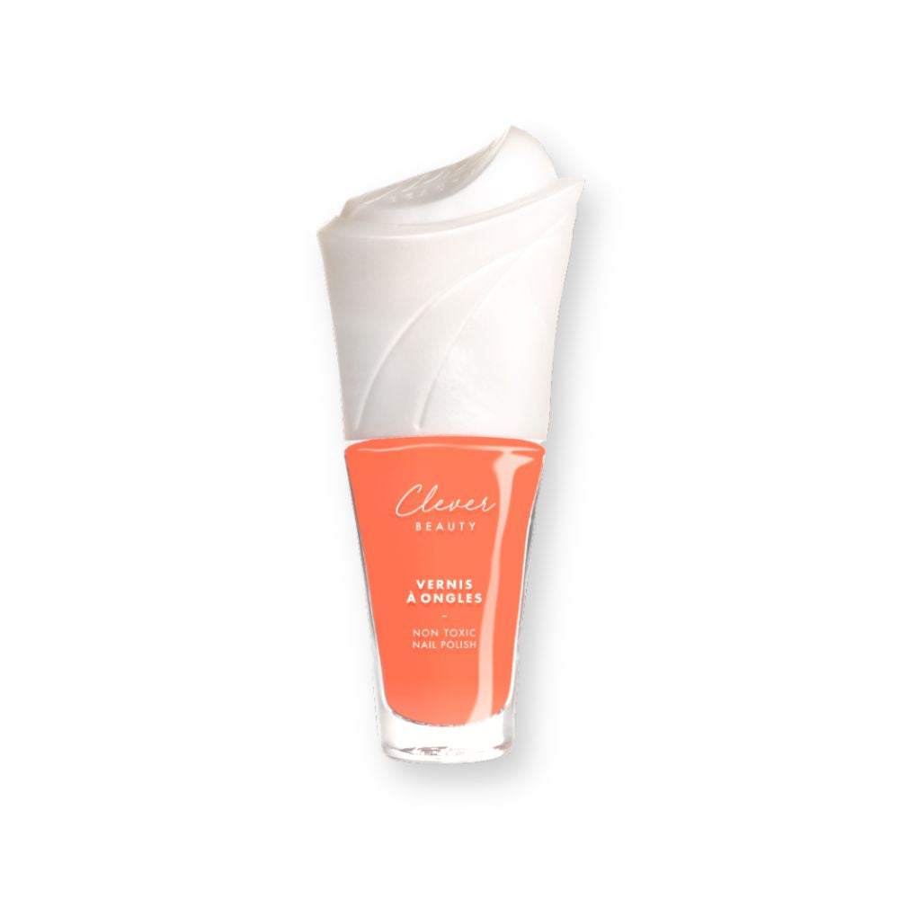 vernis ongles pèche abricot